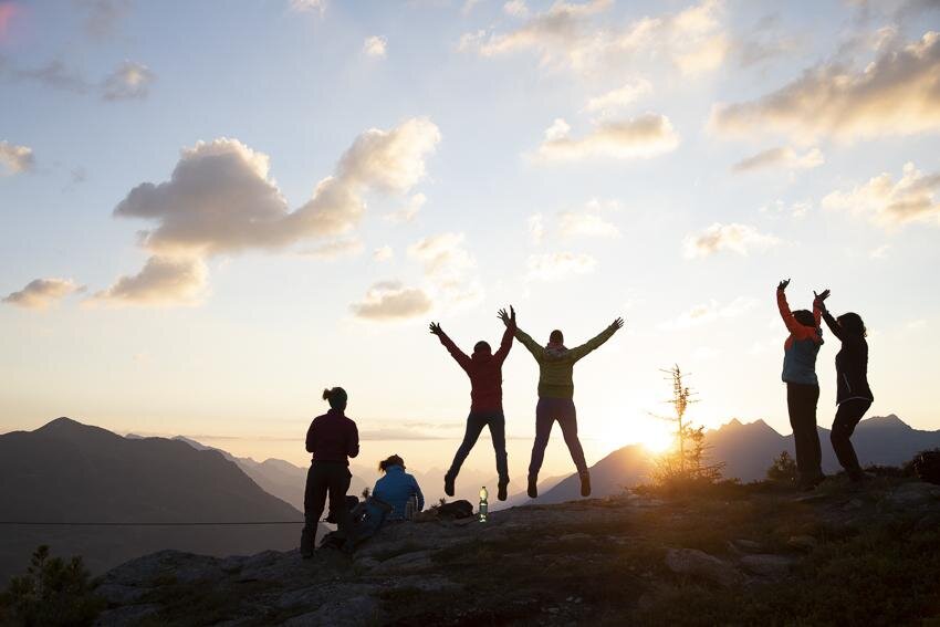 Sonnenaufgangswanderung mit Bergfrühstück Visnitz Alpe Sonnenaufgangswanderung mit Bergfrühstück Visnitz Alpe