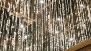 Glitter glitter in our half-board restaurant